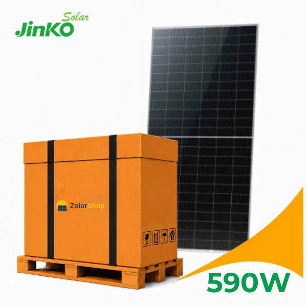 Jinko Solar JKM590N-72HL4-BDV 590W N-Type Bifacial Glas-Glas (36 Stk.)