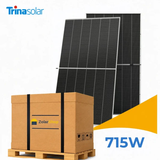 Trina TSM-NEG21C.20 715 700-725 1500V Silver Frame (33 Stk.)