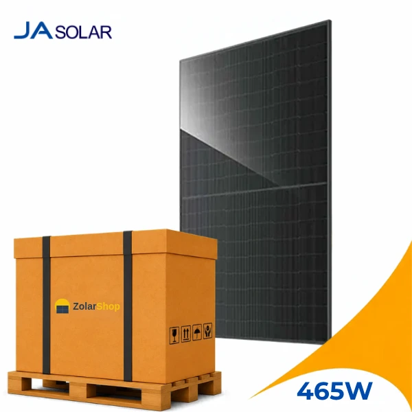 JA Solar JAM54D41-465/LR 465 Wp Full Black Glas-Glas (36 Stk.)