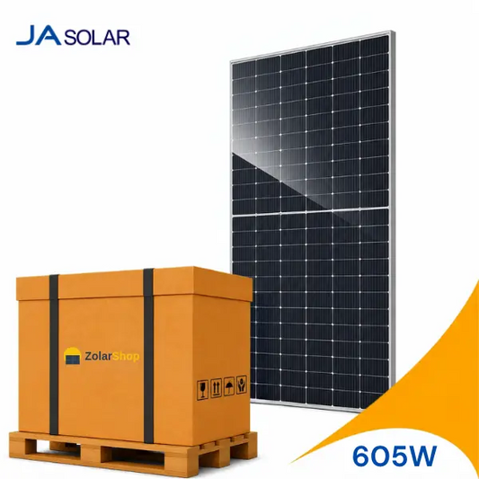 JA Solar JAM72D40-605/MB 580-605 1500V Silver Frame (36 Stk.)