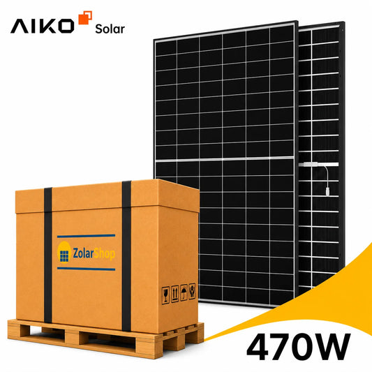 Aiko AIKO-A470-MAH54Dw Neostar 2P+ 455-475 1500V Black Frame