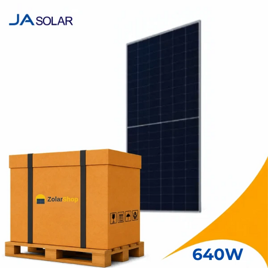 JA SolarJAM66D45-640/LB Solarmodul 640 Wp bifazial Glas-Glas (36 Stk.)