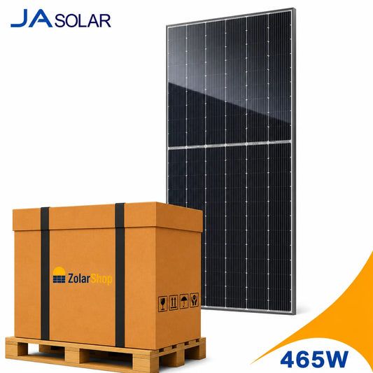 JA Solar JAM54D40-465/LR 450-475 1500V Black Frame