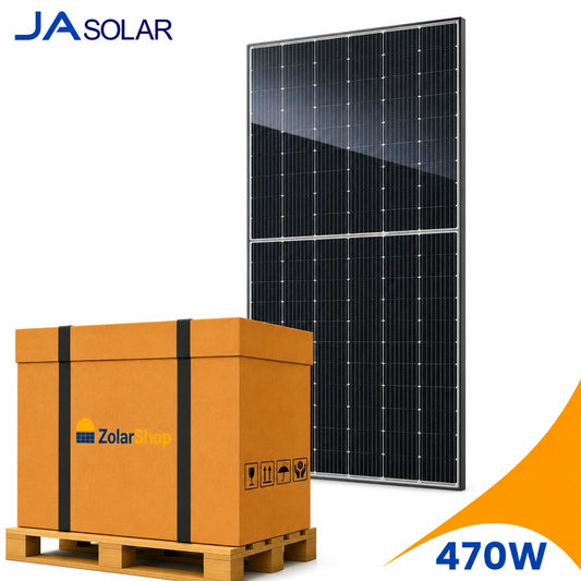 JA Solar JAM54D40-470/LR 450-475 1500V Black Frame (36 Stk.)