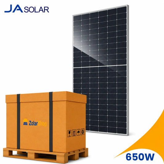 JA Solar JAM72D40-605/MB 580-605 1500V Silver Frame