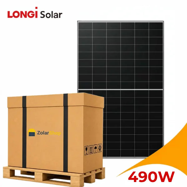LONGi LR7-54HVH-490M Hi-MO X10 Explorer Solarmodul (36 Stk.)