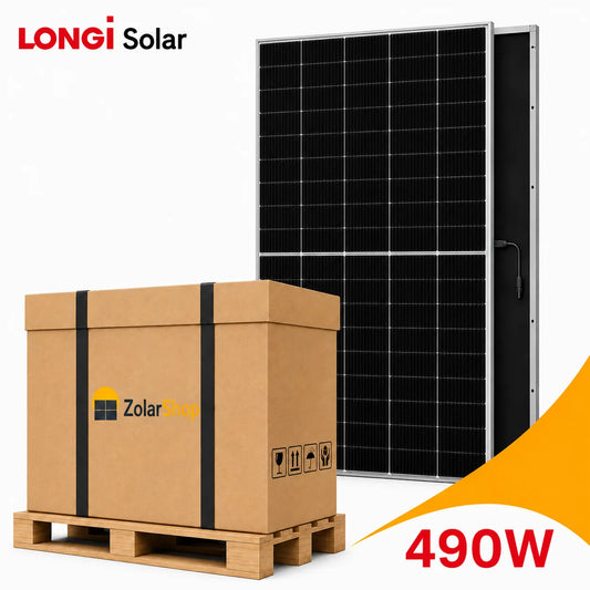 LONGi LR7-54HVB-490M 475-500 1500V Full Black
